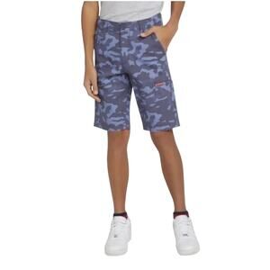 Levi's Youth Cargo Blue Camo Shorts Size 12